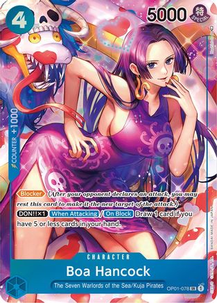 Boa Hancock (Parallel) (OP01-078) - [Romance Dawn] Foil