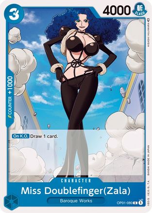 Miss Doublefinger(Zala) (OP01-080) - [Romance Dawn]