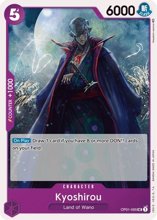 Kyoshirou (OP01-095) - [Romance Dawn]