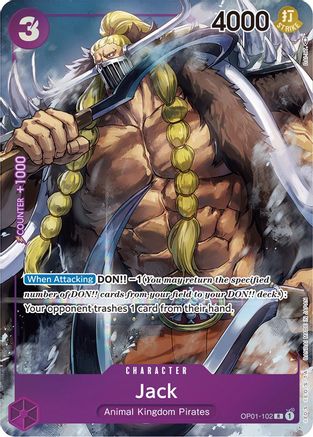 Jack (Parallel) (OP01-102) - [Romance Dawn] Foil