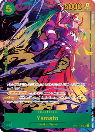 Yamato (Parallel) (OP01-121) - [Romance Dawn] Foil