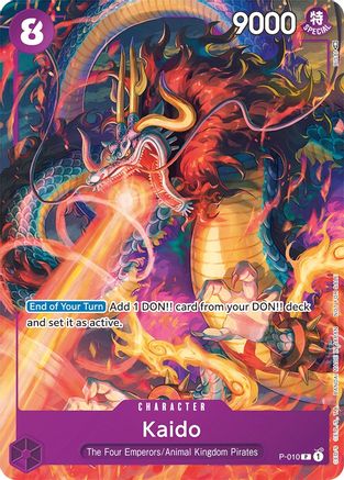Kaido (Tournament Pack Vol. 1) (P-010) - [One Piece Promotion Cards]