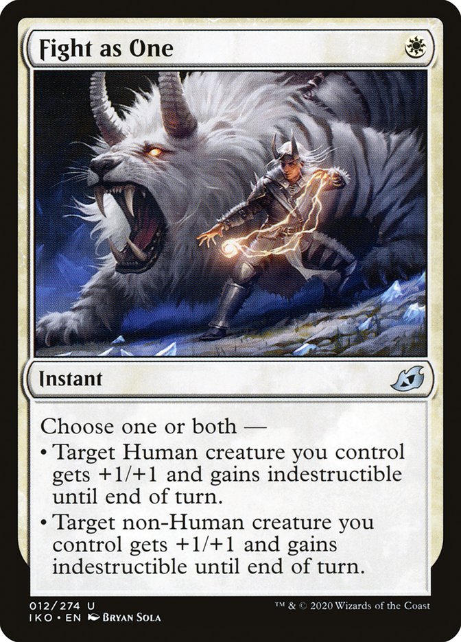 Fight as One [Ikoria: Lair of Behemoths] Foil