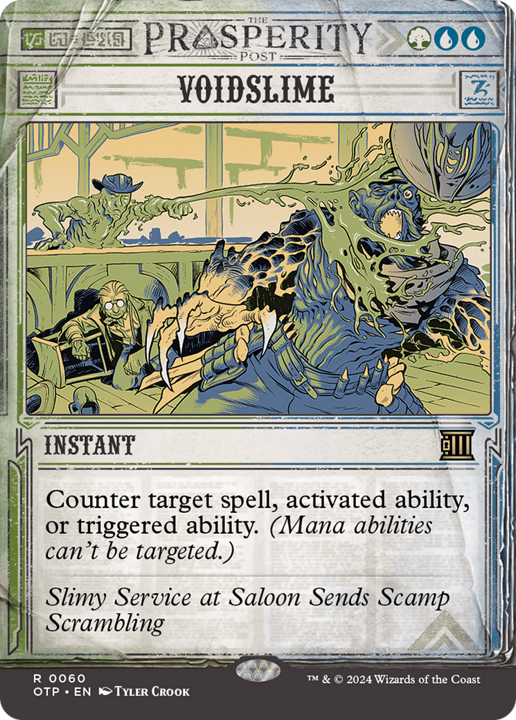 Voidslime [Outlaws of Thunder Junction: Breaking News] Foil