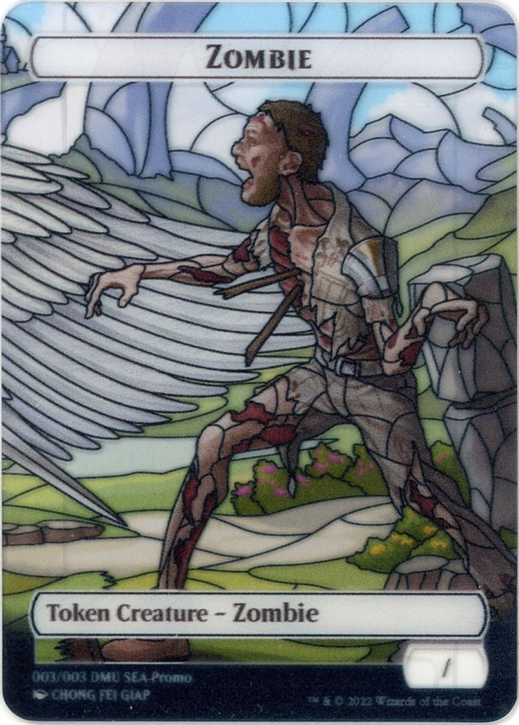 Zombie  [Dominaria United Southeast Asia Tokens]: (Full Art)