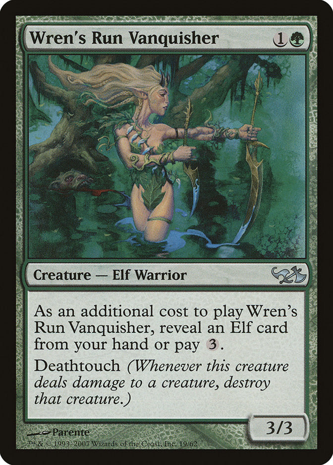 Wren's Run Vanquisher [Duel Decks: Elves vs. Goblins] Foil