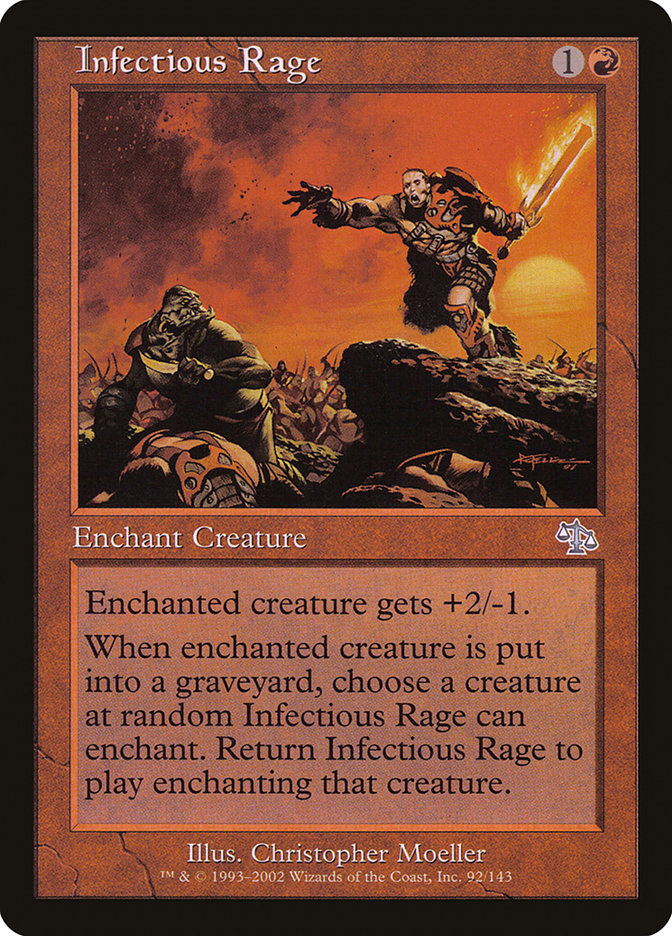 Infectious Rage [Judgment] Foil