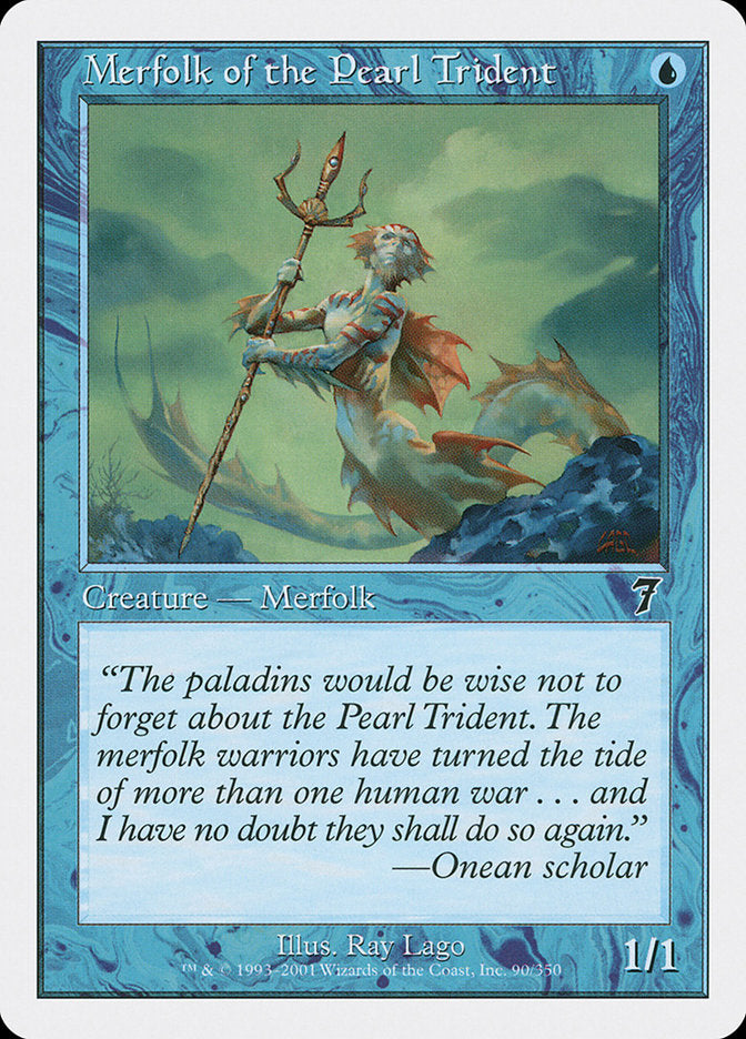 Merfolk of the Pearl Trident [Seventh Edition] Foil