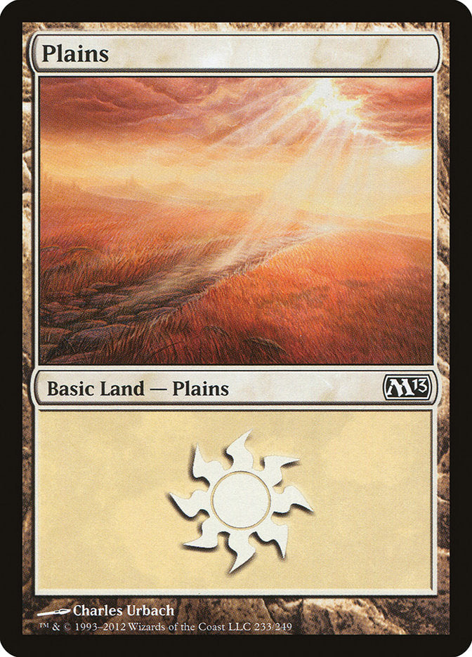 Plains (233) [Magic 2013] Foil