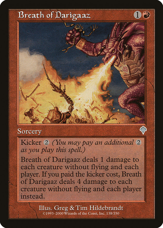 Breath of Darigaaz [Invasion] Foil