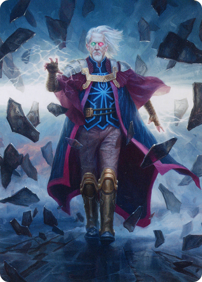 Urza, Planeswalker // Urza, Planeswalker  [The Brothers' War Art Series] (Borderless) Foil
