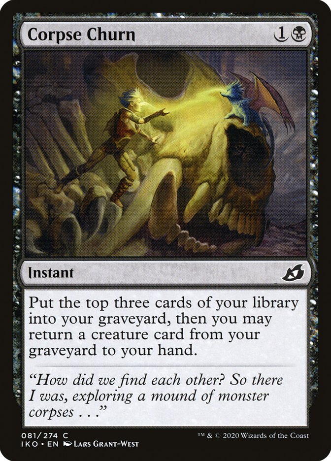 Corpse Churn [Ikoria: Lair of Behemoths] Foil