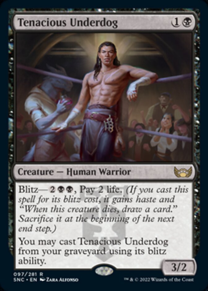 Tenacious Underdog [Streets of New Capenna] Foil -1