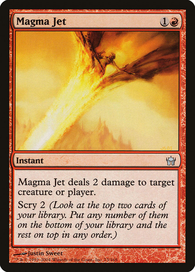 Magma Jet [Fifth Dawn] Foil