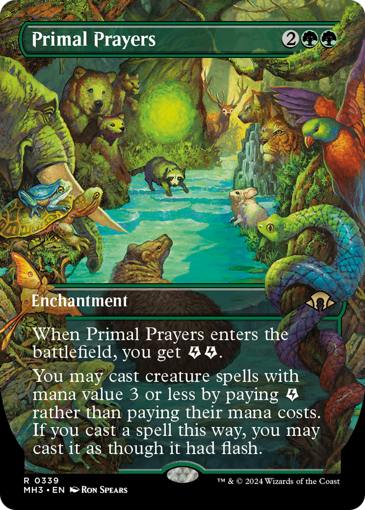 Primal Prayers (Borderless) [Modern Horizons 3] Foil