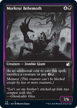 Morkrut Behemoth [Innistrad: Double Feature] Foil