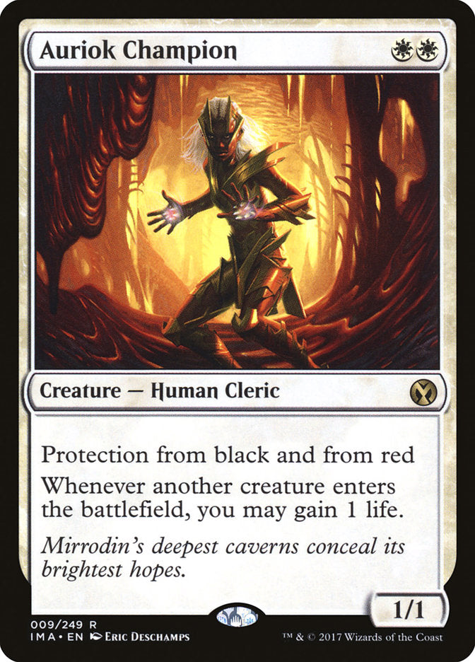Auriok Champion [Iconic Masters] Foil