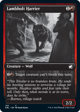 Lambholt Harrier [Innistrad: Double Feature] Foil