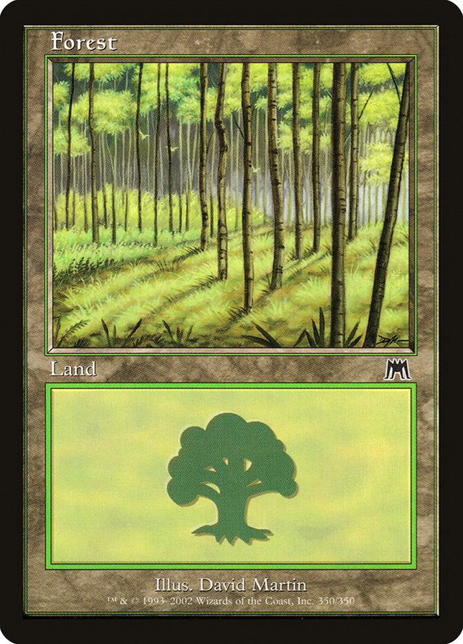 Forest (350) [Onslaught] Foil