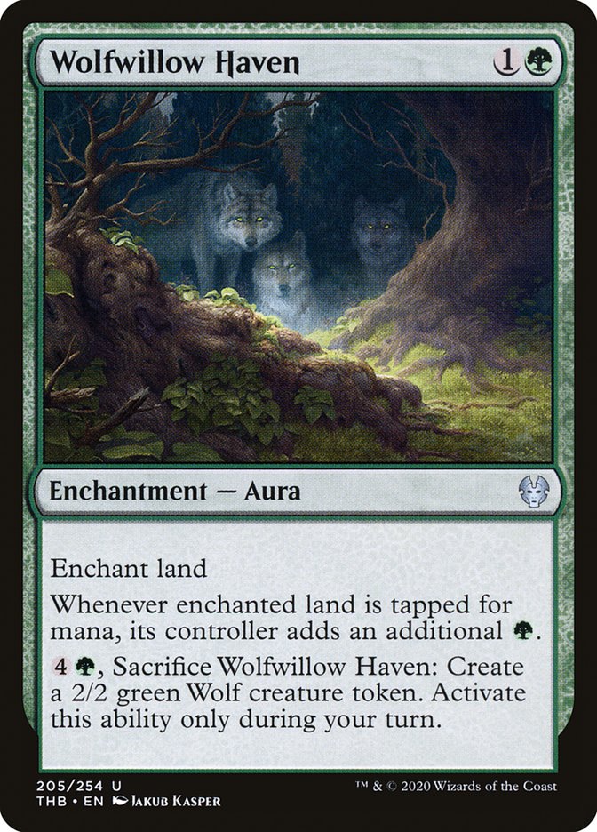 Wolfwillow Haven [Theros Beyond Death] Foil