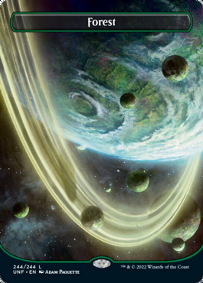 Forest (244) (Orbital Space-ic Land) [Unfinity] Foil