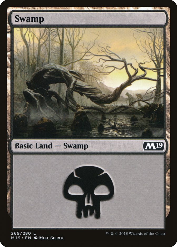 Swamp (269) [Core Set 2019] Foil