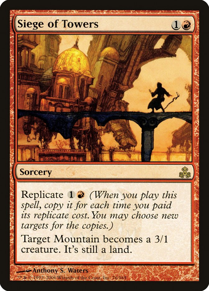 Siege of Towers [Guildpact] Foil