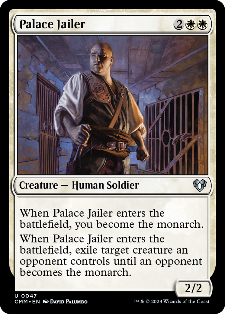 Palace Jailer [Commander Masters] Foil