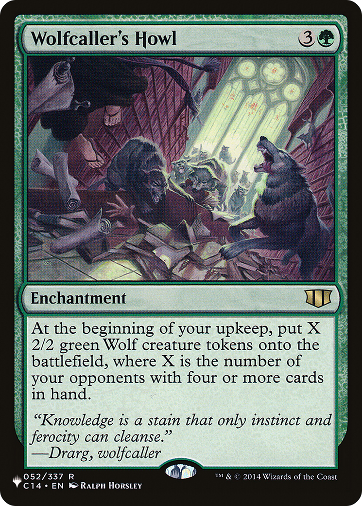 Wolfcaller's Howl [The List] Foil