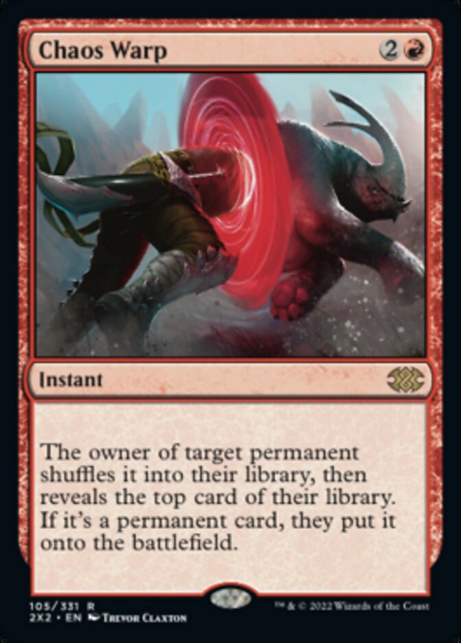 Chaos Warp [Double Masters 2022] Foil