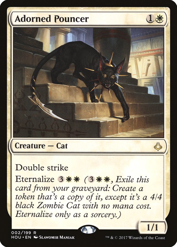 Adorned Pouncer [Hour of Devastation] Foil