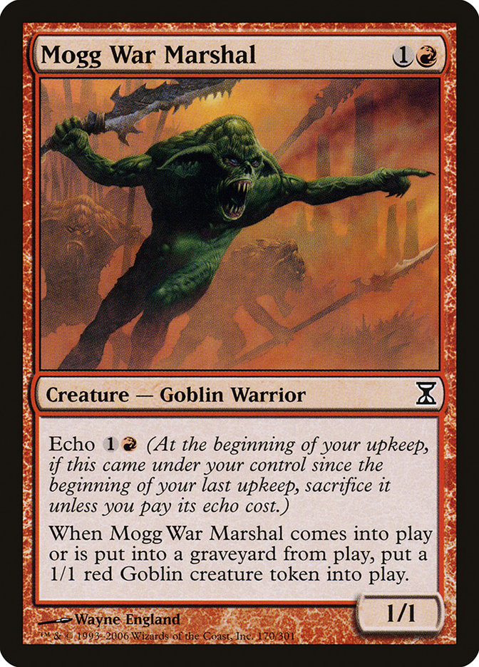 Mogg War Marshal [Time Spiral] Foil