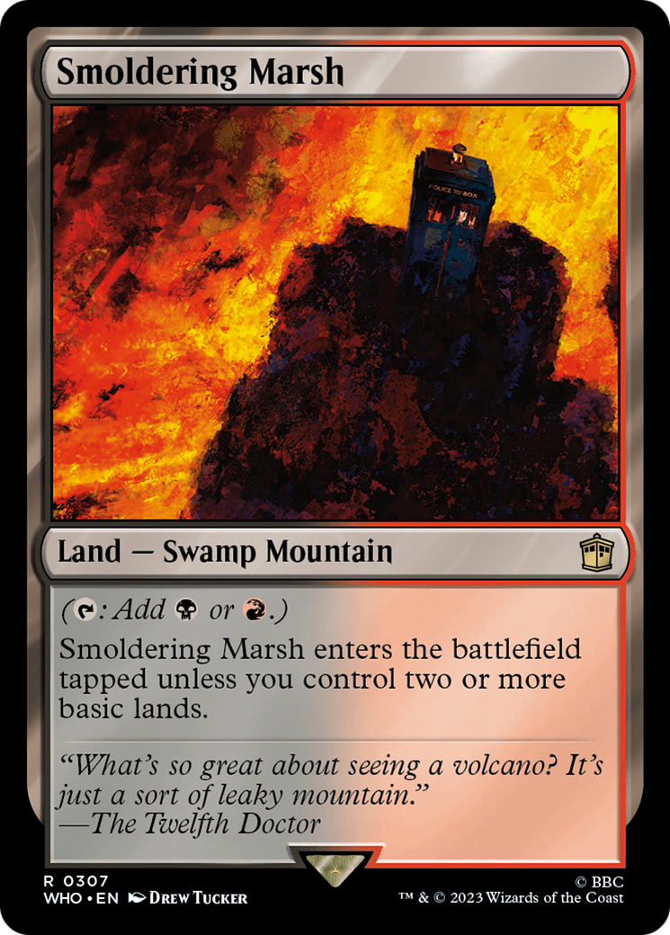 Smoldering Marsh [Doctor Who] Foil