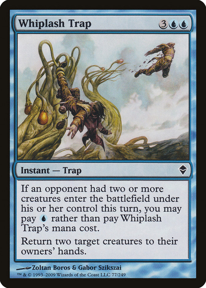 Whiplash Trap [Zendikar] Foil