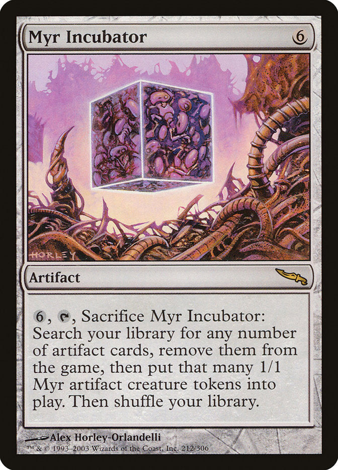 Myr Incubator [Mirrodin] Foil