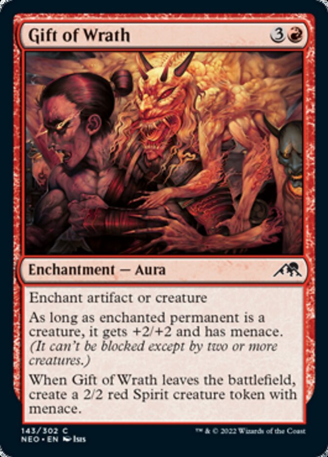 Gift of Wrath [Kamigawa: Neon Dynasty] Foil