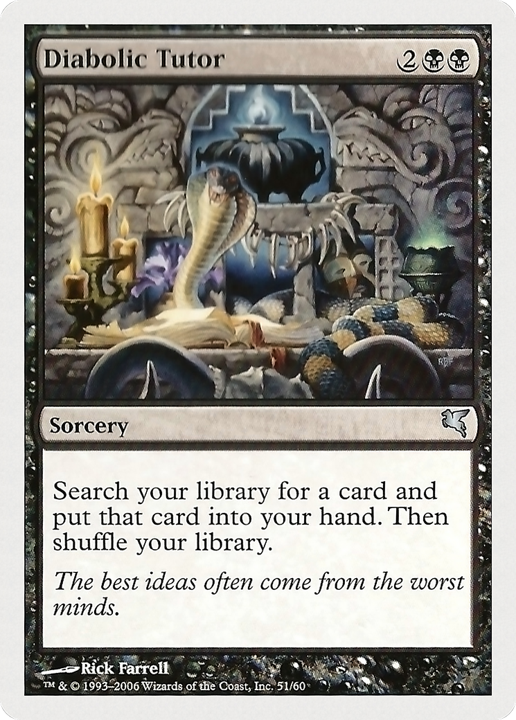 Diabolic Tutor  [Hachette UK]