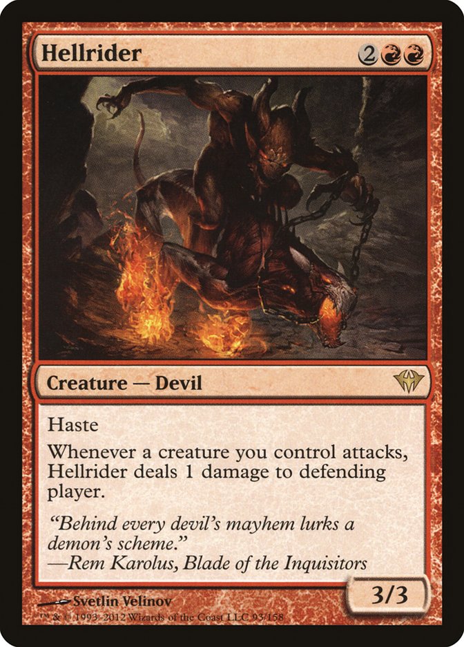 Hellrider [Dark Ascension] Foil