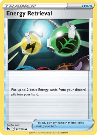 Energy Retrieval (127/159) [Sword & Shield: Crown Zenith] Reverse Holofoil
