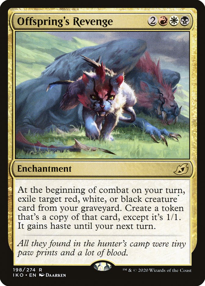 Offspring's Revenge [Ikoria: Lair of Behemoths] Foil