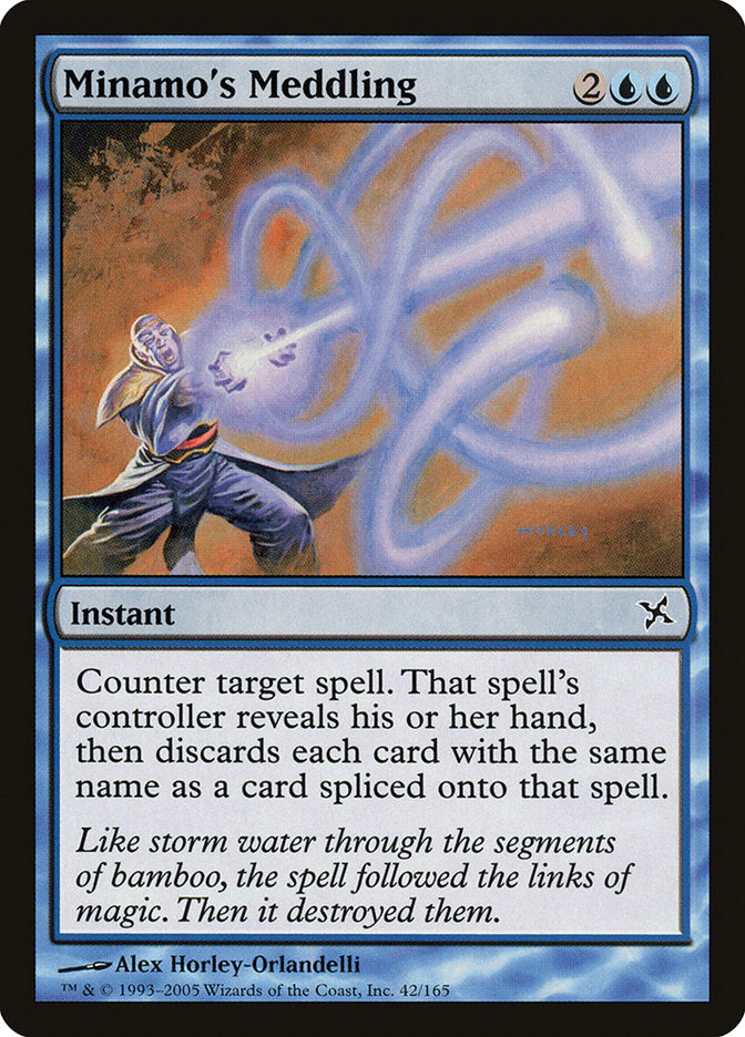 Minamo's Meddling [Betrayers of Kamigawa] Foil