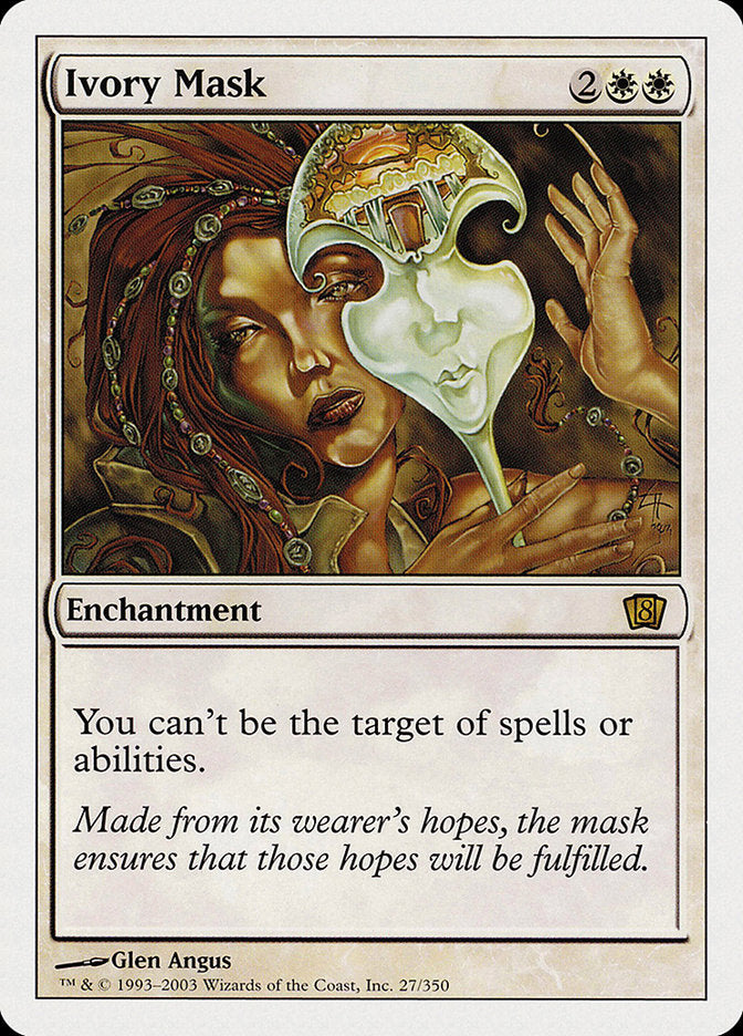 Ivory Mask [Eighth Edition] Foil