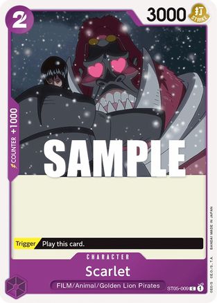 Scarlet (ST05-009) - [Starter Deck 5: Film Edition]