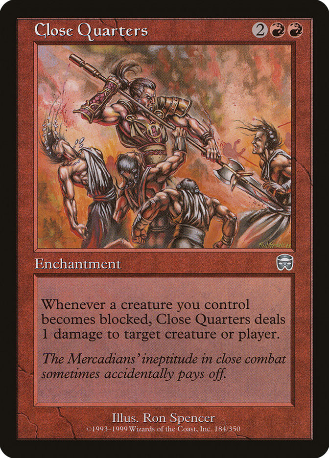 Close Quarters [Mercadian Masques] Foil