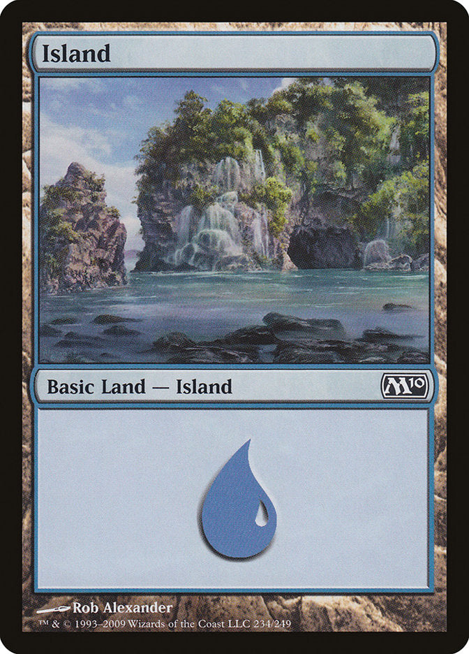 Island (234) [Magic 2010] Foil