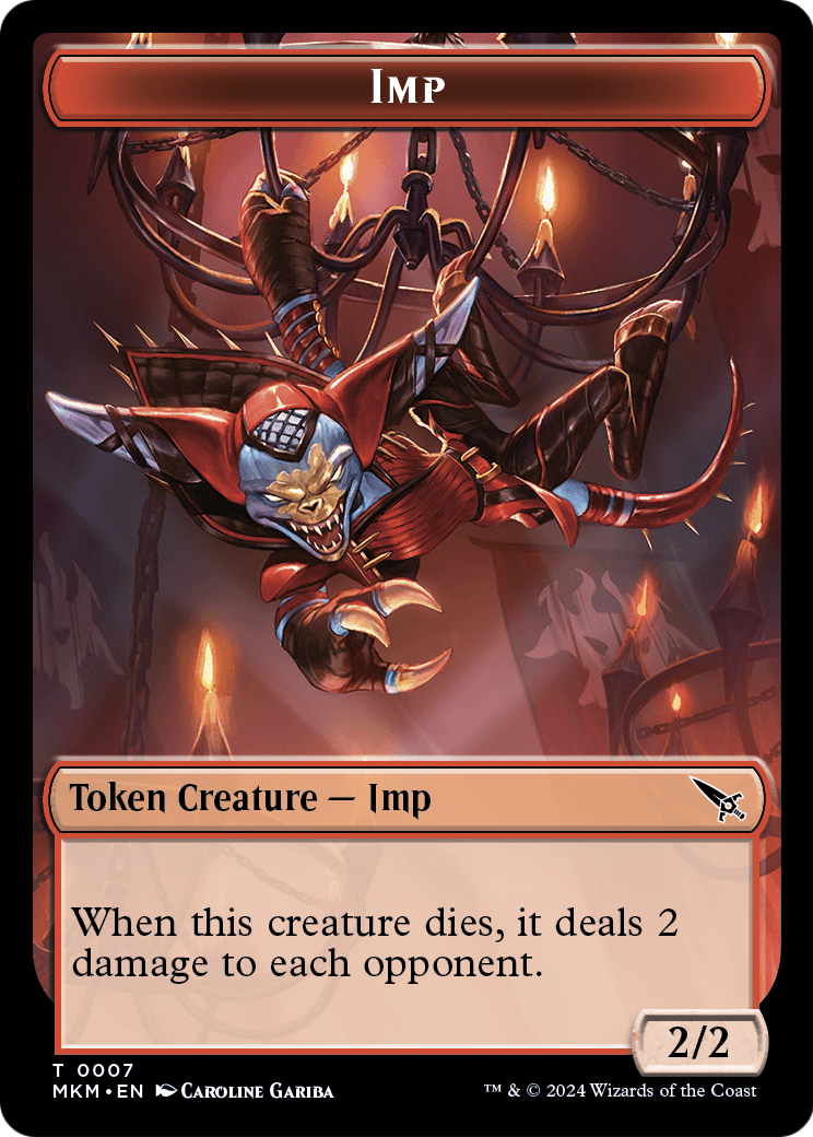 Imp  [Murders at Karlov Manor Tokens]