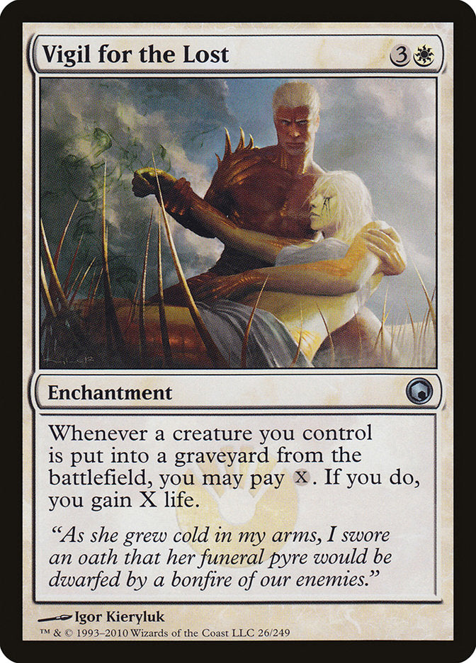 Vigil for the Lost [Scars of Mirrodin] Foil