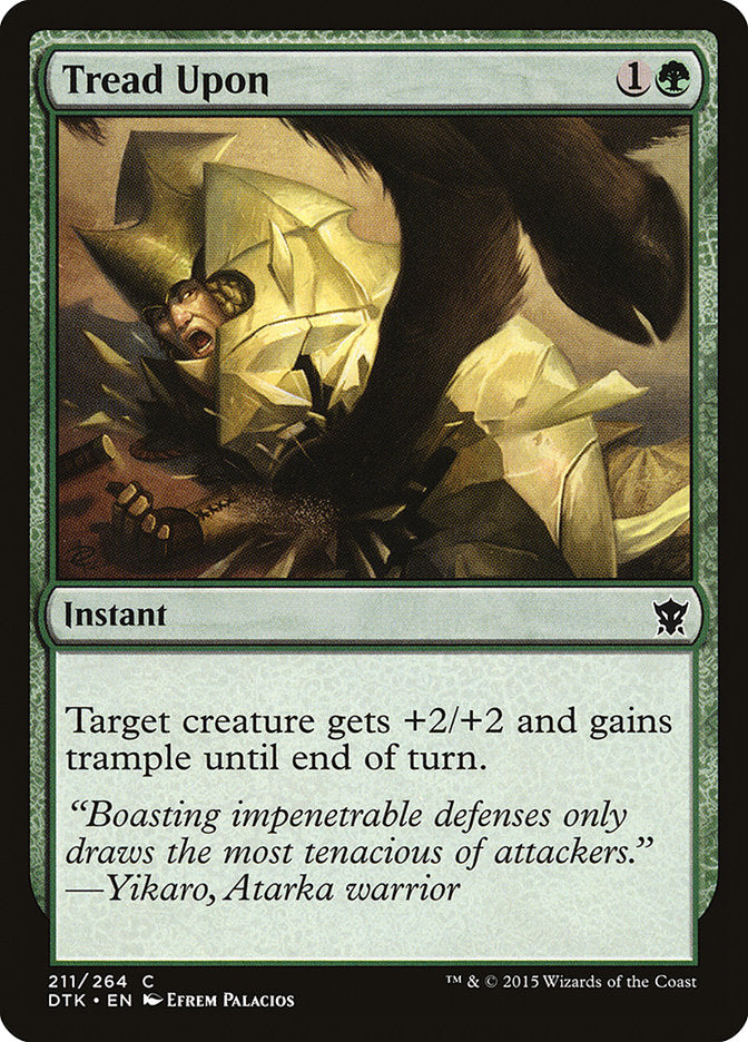 Tread Upon [Dragons of Tarkir] Foil