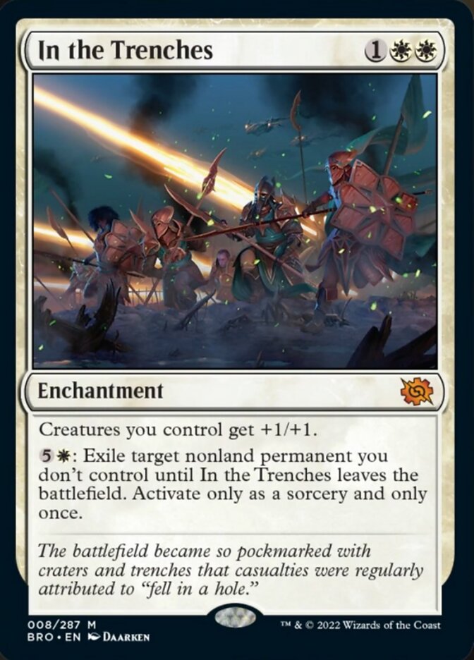 In the Trenches [The Brothers' War] Foil
