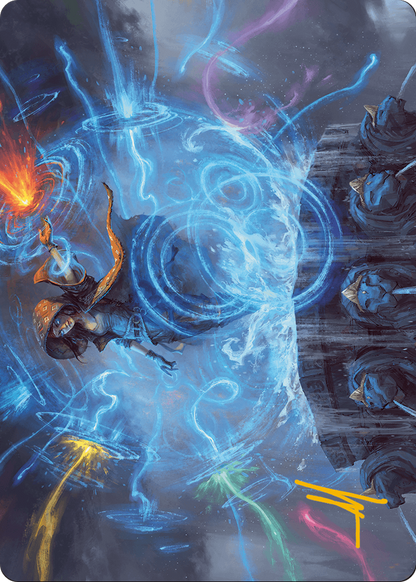 Flusterstorm // Flusterstorm  [Modern Horizons 3 Art Series] (Borderless) Foil